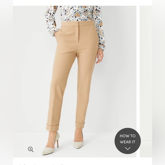 Ann Taylor ankle pant high waisted - Picture 4 of 4